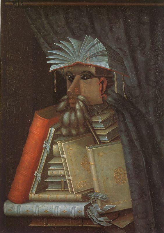 Giuseppe Arcimboldo The Librarian oil painting image